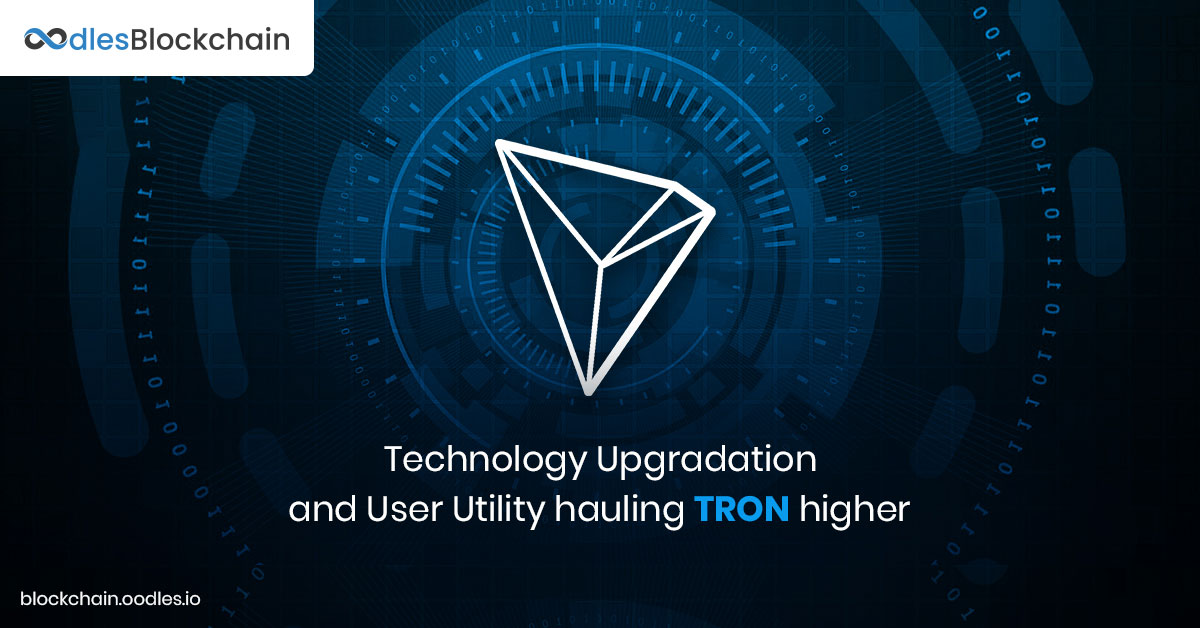 Tron Price Prediction based on Popularity of Decentralized Applications